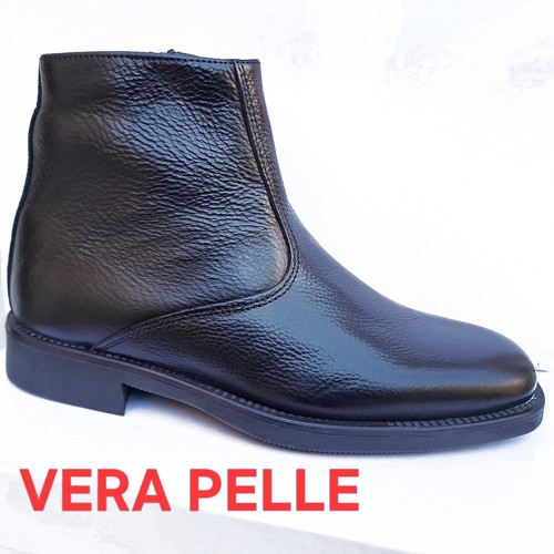 Stivali uomo pelle - pelle, stivaletti