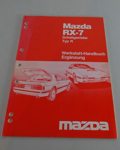 Manuale officina mazda 7 - manuale, rx-7