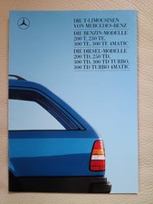 Brochure Mercedes T S124 W124