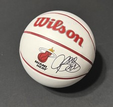 Mini pallacanestro Miami Heat Wilson autografato firmato Jimmy Butler con certificato di autenticità