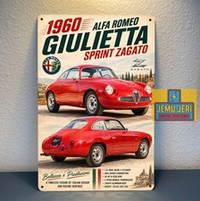 Poster Insegna Metallo Auto