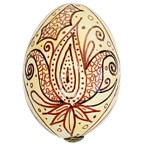 Uovo pasqua decorativo - di,