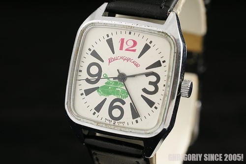Vecchio stock orologio russo - vecchio,