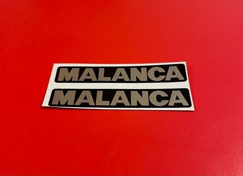 Malanca coppia adesivi - malanca,