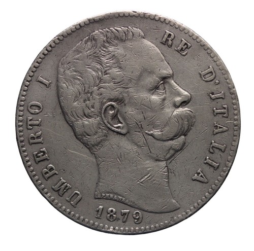 Regno italia 5 lire - d'italia,