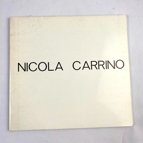 Nicola carrino catalogo - carrino,,