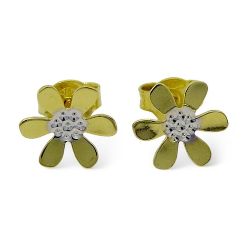 Orecchini fiore margherita - , in
