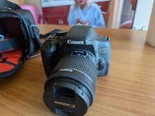 Reflex Canon EOS 750D + Obiettivo EF-S 18-55