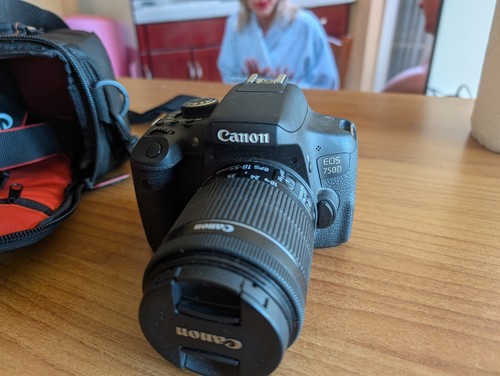 Reflex canon eos 750d - eos, +