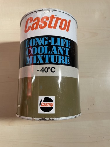 Latta vintage castrol - latta, liquido