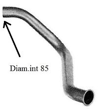 Marmitta tubo terminale