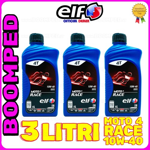 Olio elf moto4 race 10w40 - elf, 4t