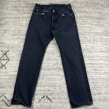 Levis 501 32x32* Black Button