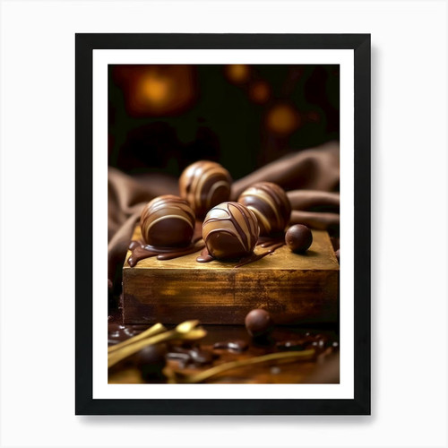 Tartufi cioccolato su - di,