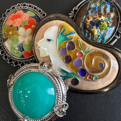 Spilla vintage set - di, 4