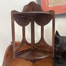 Mensola angolare vintage in