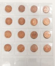 Serie completa monete da 1 centesimo di euro (Italia) - RARO - dal 2002 al 2017