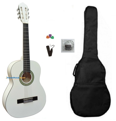 Chitarra classica bianca - classica,