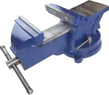 Morsa Da Banco Girevole 100 MM Incudine Professionale Lavoro In Ghisa e Acciaio