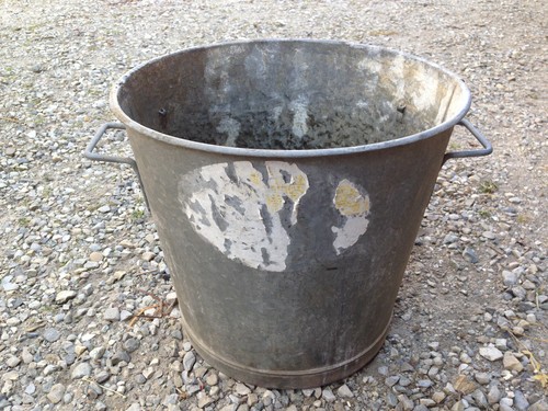 Vecchia lavabo per lavatrice - per,
