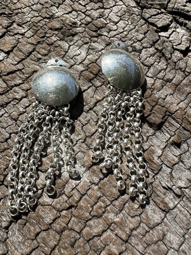 Sterling silver orecchini - av,