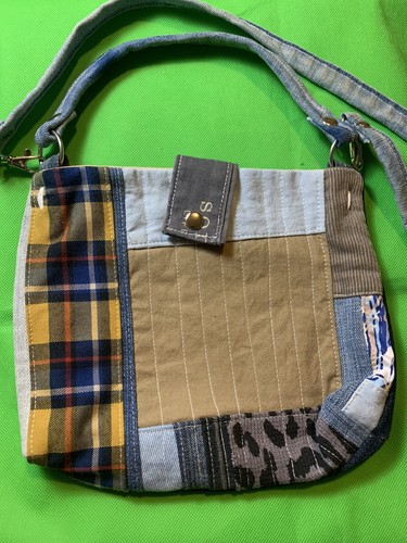 Borsa tracolla denim blu - borsa,
