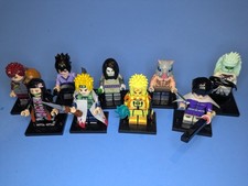 Lotto 9 pezzi minifigure anime