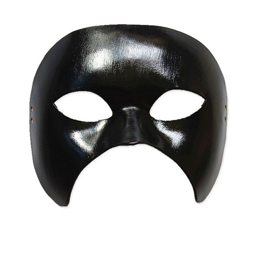 Maschera nera mezza - , in