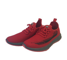 Scarpe sneakers Ecko Unltd taglia uomo taglia 11 rosse sportive sportive mesh comode