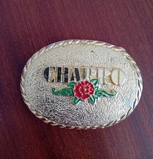 Fibbia per cintura vintage originale El Charro smaltata in perfette condizioni