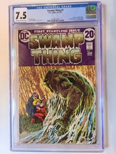 SWAMP THING # 1 DC 1972 CGC