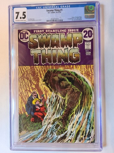 Swamp thing dc 1972 cgc - 1972,