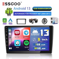 Per Peugeot 407 2004-2011 9"