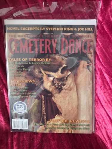 Cemetery dance magazine 70 - dance, #70