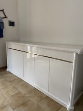 credenza bianco lucido