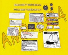 SERIE ADESIVI DECALCO APRILIA