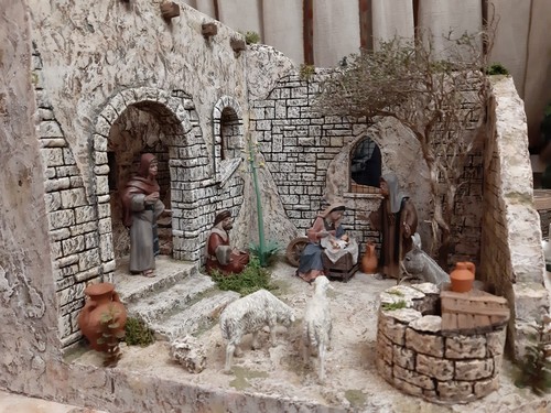 Presepe artigianale - presepe,