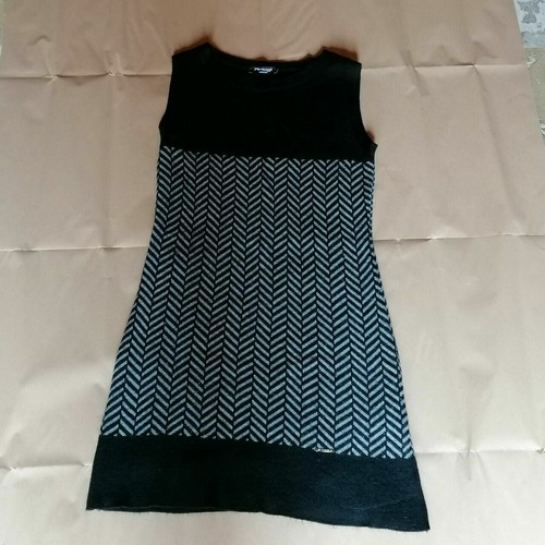 Vestito nero grigio - vestito,