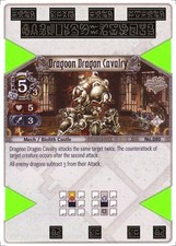Dragoon Dragon Cavalry - Set 1 - The Eye of Judgment TCG