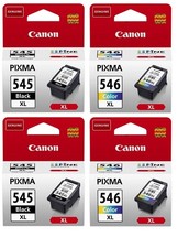 2 CARTUCCE CANON 545XL + 2