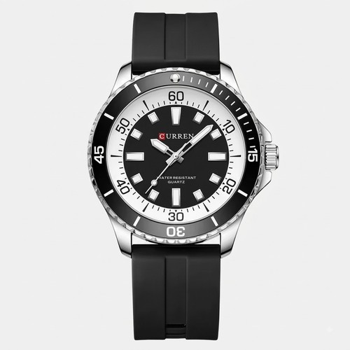 Curren 8448 men quartz - quartz, watch