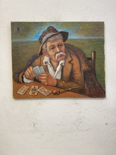 Quadro antico dipinto - quadro,