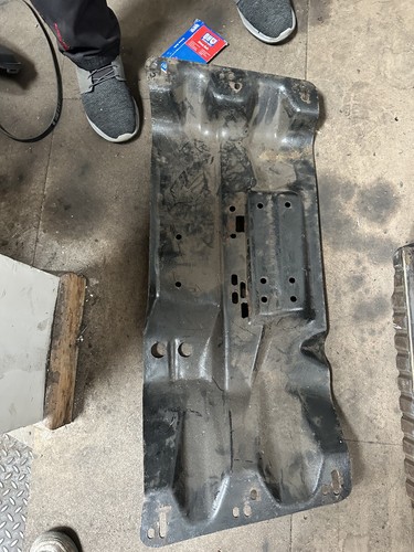 Jeep gearbox skid plate - skid,
