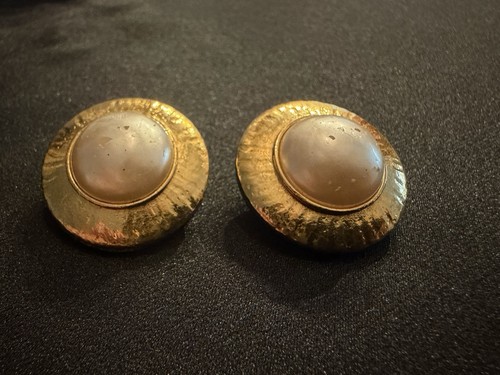 Orecchini chanel vintage tono - orecchini,