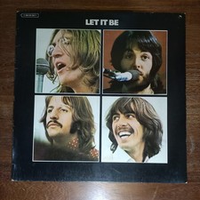 VINILE LP 33 GIRI - THE BEATLES LET IT BE GERMANY APPLE FIRST PRESS RARISSIMO