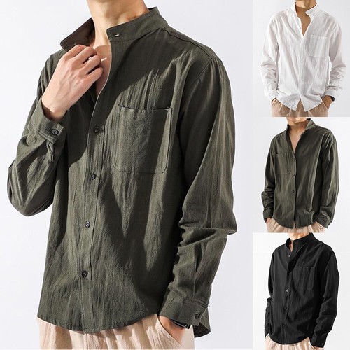 Camicia uomo casual cotone