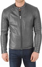 Giacca Da Moto Slim Fit In