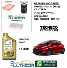 KIT TAGLIANDO FILTRI OLIO