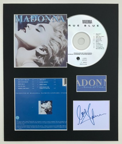 Madonna signed autographed - madonna,