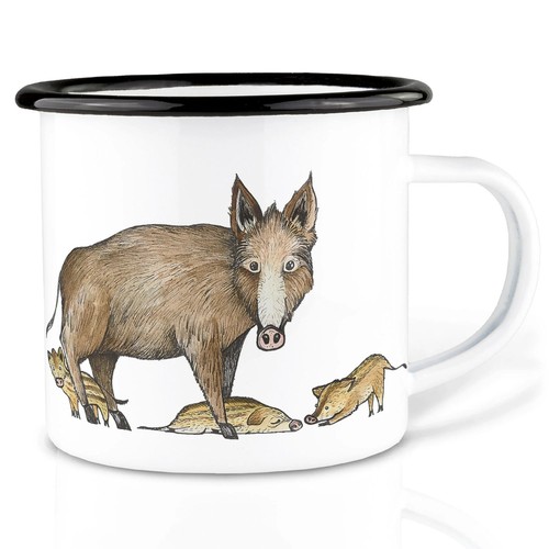 Tazza smaltata ligarti - tazza,